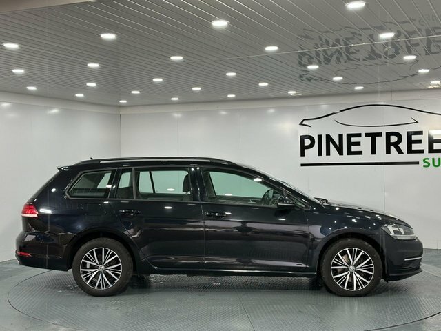 Volkswagen Golf 1.6 Tdi Se Nav Estate Euro 6 S HJ18LHT Black #2