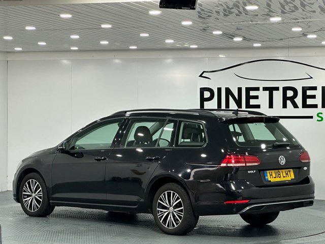 Volkswagen Golf 1.6 Tdi Se Nav Estate Euro 6 S HJ18LHT Black #6