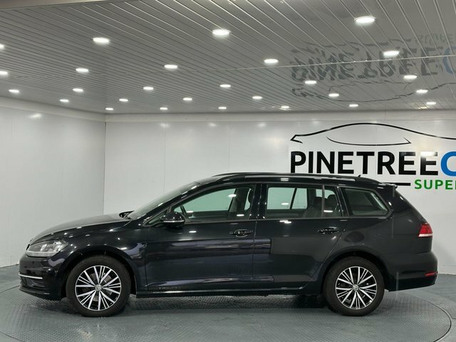 Volkswagen Golf 1.6 Tdi Se Nav Estate Euro 6 S HJ18LHT Black #3