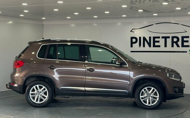 Volkswagen Tiguan 2.0 Tdi Bluemotion Tech Match Suv Manua SR15FVN Brown #5