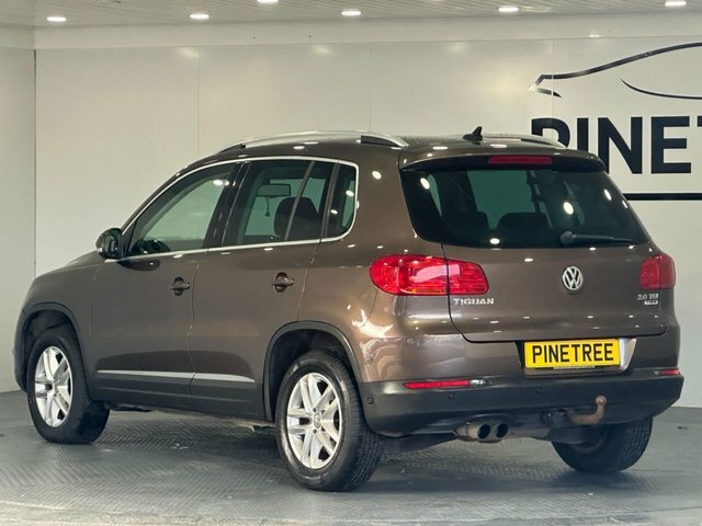 Volkswagen Tiguan 2.0 Tdi Bluemotion Tech Match Suv Manua SR15FVN Brown #6