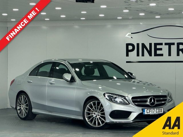 Mercedes-Benz C Class 1.6 C200d Amg Line Saloon G-tronic Eur Silver