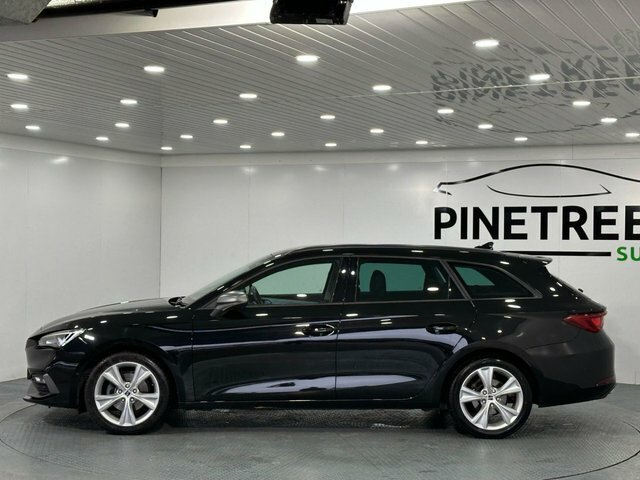 Seat Leon 1.5 Etsi Mhev Fr Estate Hybrid Dsg Euro GX21ZCJ Black #4