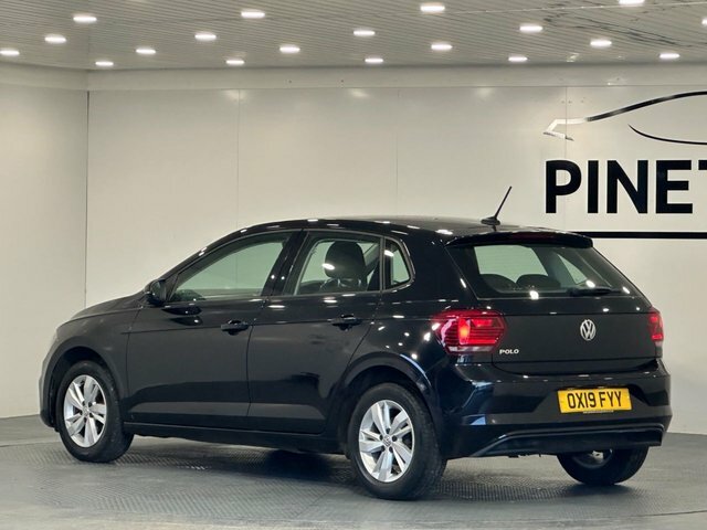 Volkswagen Polo 1.0 Evo Se Tech Edition Hatchback Manua OX19FYY Black #6