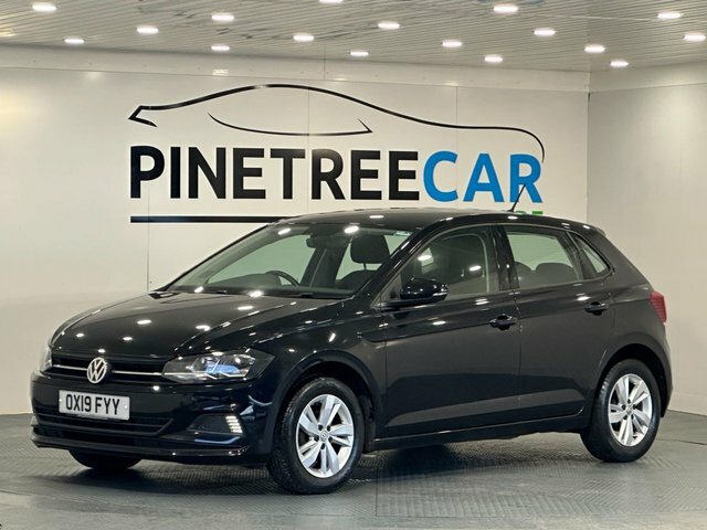 Volkswagen Polo 1.0 Evo Se Tech Edition Hatchback Manua OX19FYY Black #3