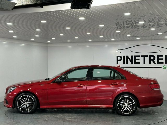Mercedes-Benz E Class 2.1 E250 Cdi Amg Night Edition Saloon G NG15WTD Red #4