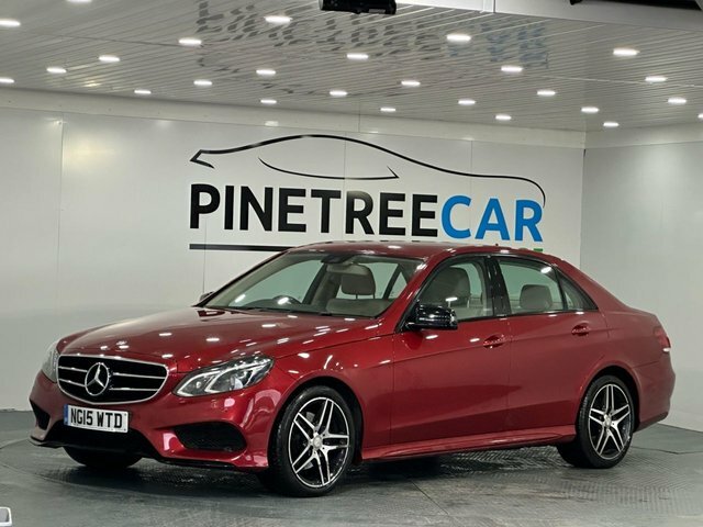 Mercedes-Benz E Class 2.1 E250 Cdi Amg Night Edition Saloon G NG15WTD Red #3
