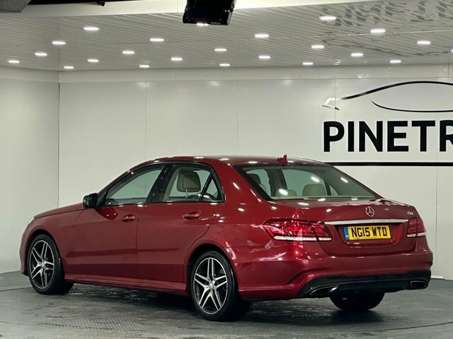Mercedes-Benz E Class 2.1 E250 Cdi Amg Night Edition Saloon G NG15WTD Red #6