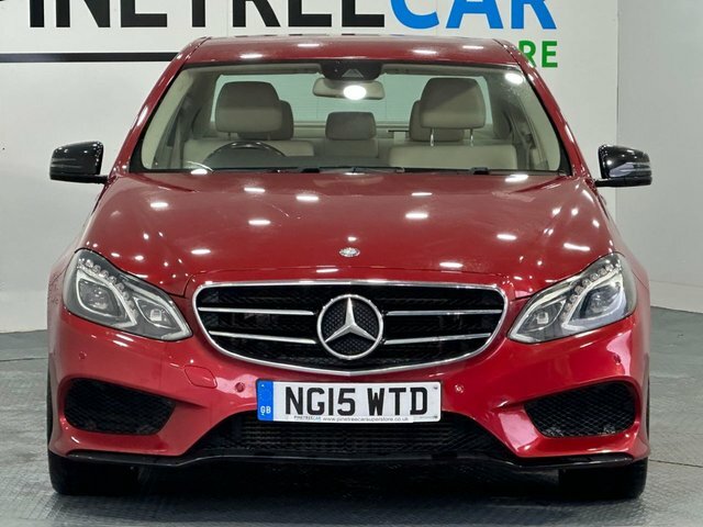 Mercedes-Benz E Class 2.1 E250 Cdi Amg Night Edition Saloon G NG15WTD Red #2