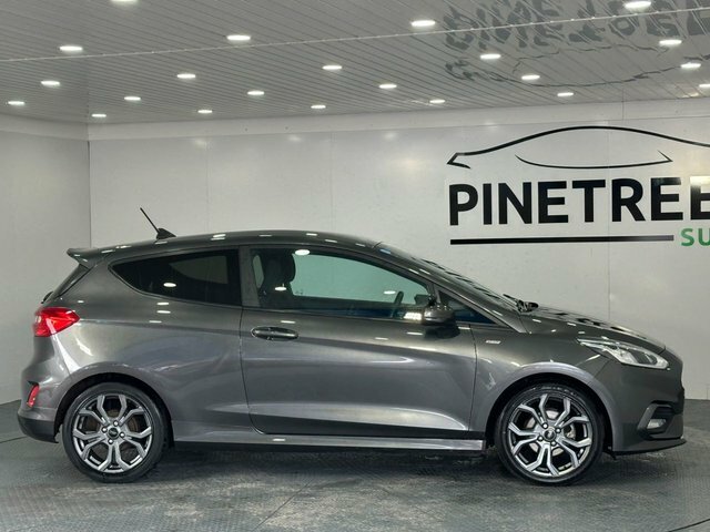 Ford Fiesta 1.0T Ecoboost St-line Edition Hatchback CN70OJO Grey #4