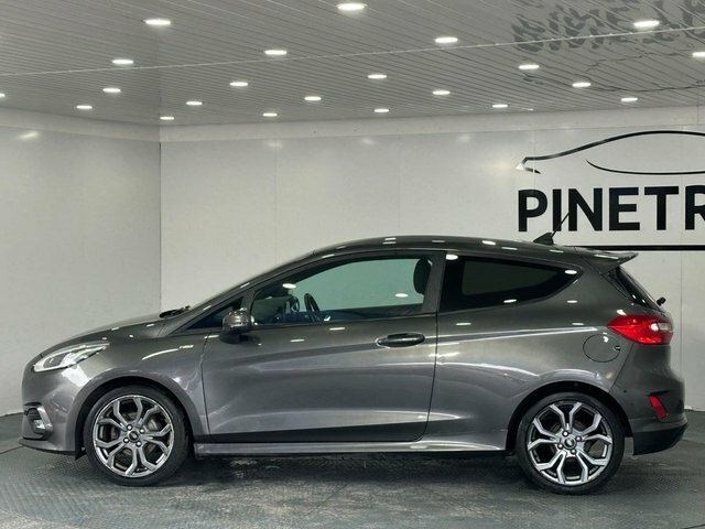 Ford Fiesta 1.0T Ecoboost St-line Edition Hatchback CN70OJO Grey #3