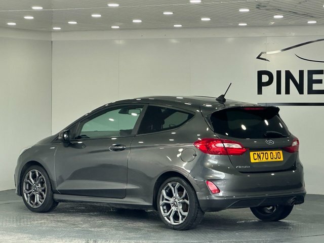 Ford Fiesta 1.0T Ecoboost St-line Edition Hatchback CN70OJO Grey #5