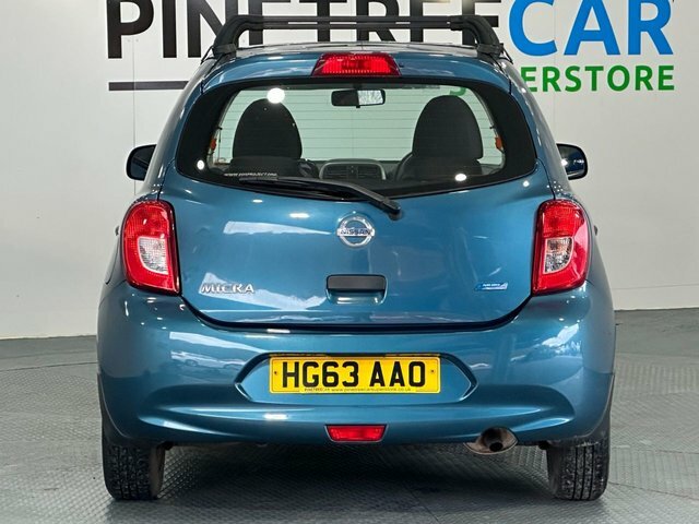Nissan Micra 1.2 Visia Hatchback Euro 5 80 P HG63AAO Blue #6
