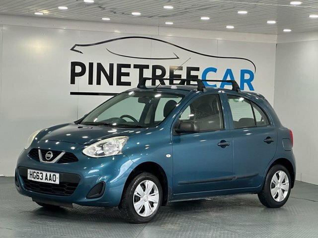 Nissan Micra 1.2 Visia Hatchback Euro 5 80 P HG63AAO Blue #2