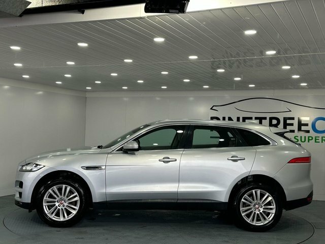 Jaguar F-Pace 2.0 D180 Portfolio Suv Awd Euro 6 BN68RUJ Silver #3