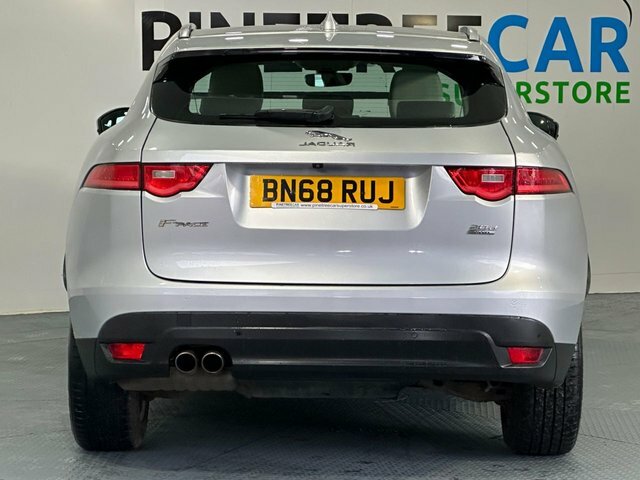 Jaguar F-Pace 2.0 D180 Portfolio Suv Awd Euro 6 BN68RUJ Silver #6
