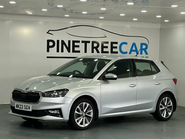 Skoda Fabia 1.0 Tsi Se L Hatchback Euro 6 S WK22SGV Silver #2