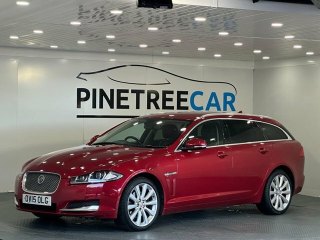 Jaguar XF 2.2D Portfolio Sportbrake Euro 5 OV15OLG Red #3