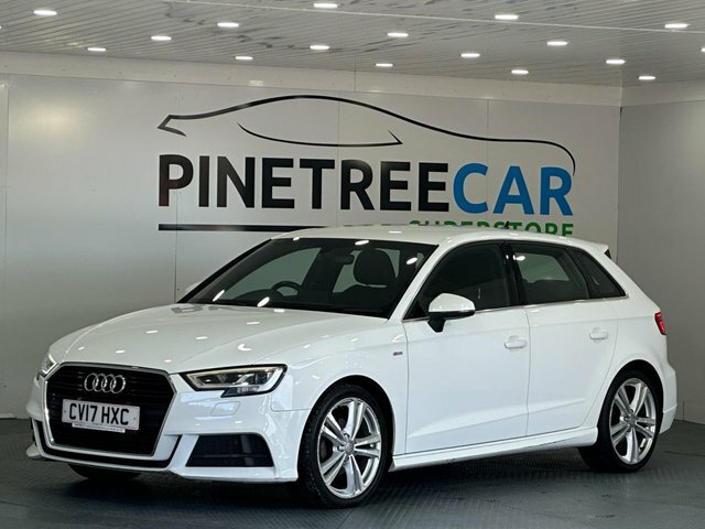 Audi A3 1.4 Tfsi Cod S Line Sportback Eu CV17HXC White #2