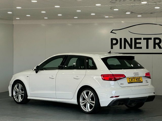 Audi A3 1.4 Tfsi Cod S Line Sportback Eu CV17HXC White #5
