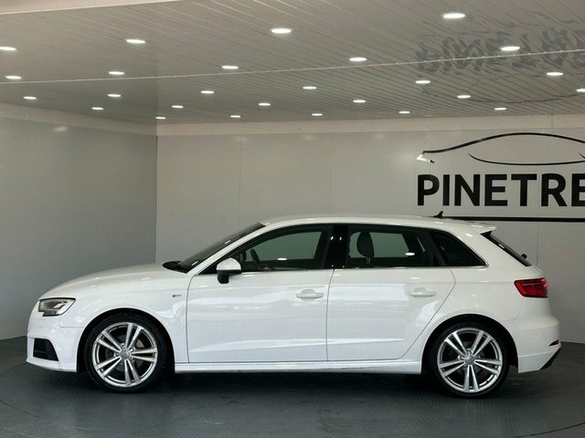 Audi A3 1.4 Tfsi Cod S Line Sportback Eu CV17HXC White #3