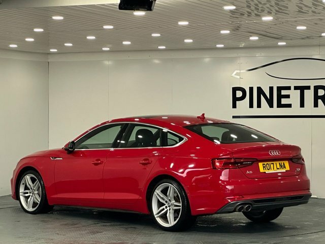 Audi A5 2.0 Tdi S Line Sportback S Tronic Quatt RO17LNA Red #6