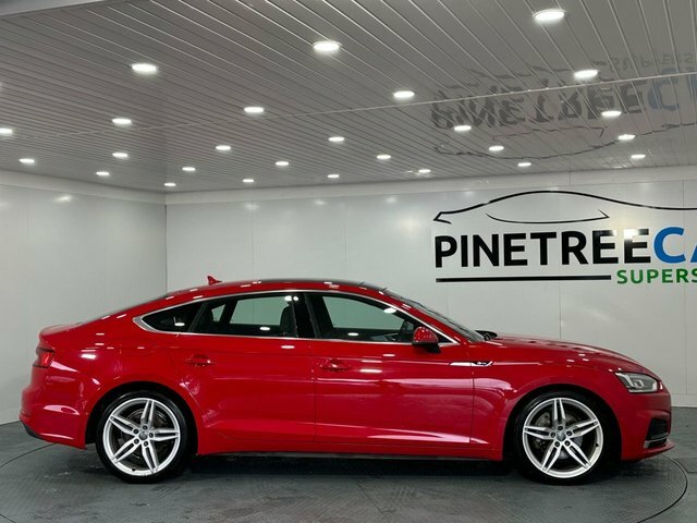 Audi A5 2.0 Tdi S Line Sportback S Tronic Quatt RO17LNA Red #5