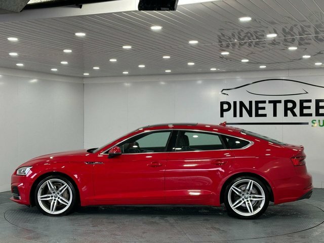 Audi A5 2.0 Tdi S Line Sportback S Tronic Quatt RO17LNA Red #4