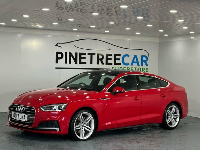 Audi A5 2.0 Tdi S Line Sportback S Tronic Quatt RO17LNA Red #3