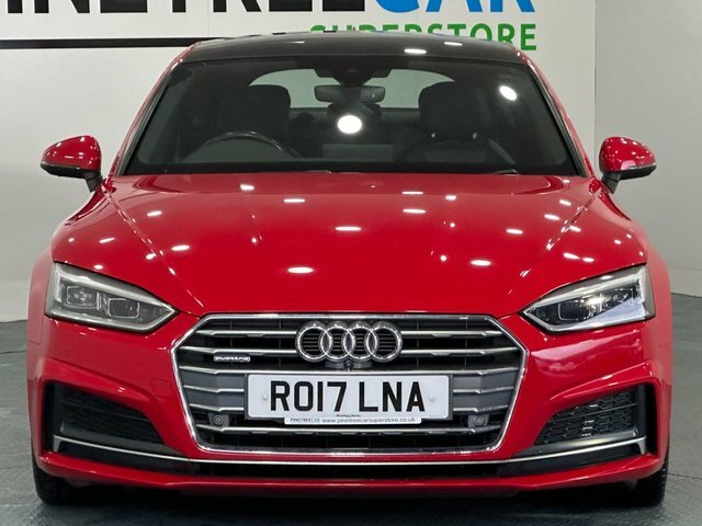 Audi A5 2.0 Tdi S Line Sportback S Tronic Quatt RO17LNA Red #2