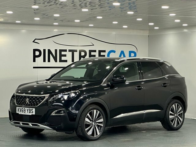 Peugeot 3008 1.5 Bluehdi Gt Line Premium Suv Eat Eur KV69YBS Black #3