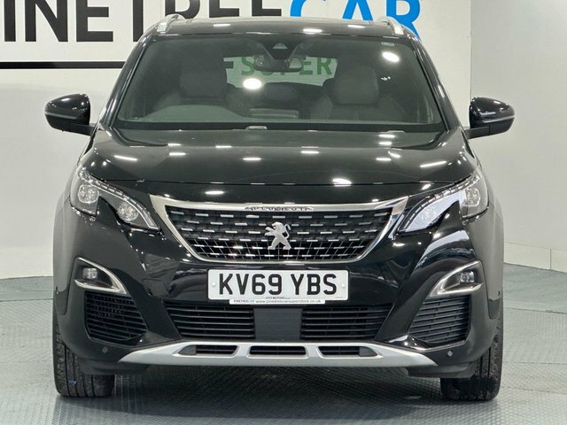 Peugeot 3008 1.5 Bluehdi Gt Line Premium Suv Eat Eur KV69YBS Black #2