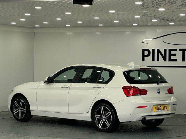 BMW 1 Series 1.5 116D Sport Hatchback Euro 6 VO18JFX White #5