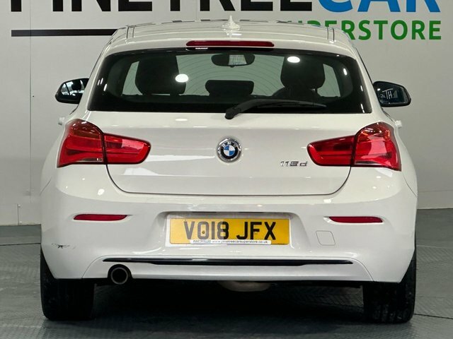 BMW 1 Series 1.5 116D Sport Hatchback Euro 6 VO18JFX White #6