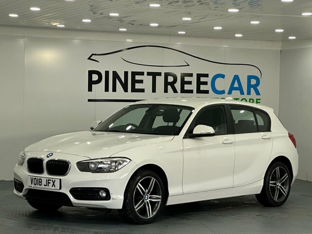 BMW 1 Series 1.5 116D Sport Hatchback Euro 6 VO18JFX White #2