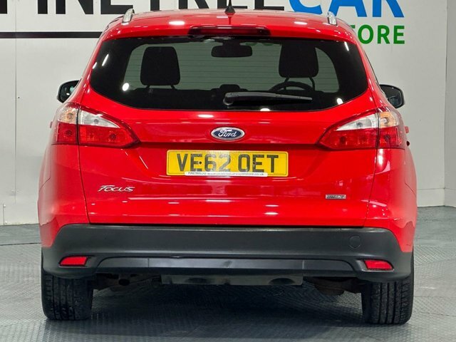 Ford Focus 1.0T Ecoboost Zetec Estate Euro VE62OET Red #6