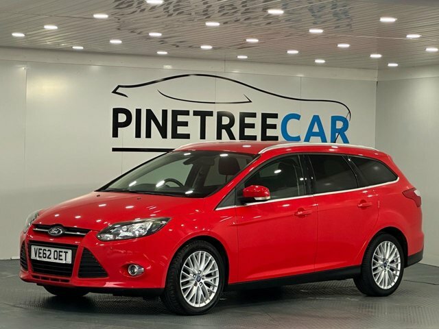 Ford Focus 1.0T Ecoboost Zetec Estate Euro VE62OET Red #2