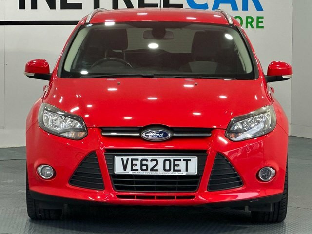 Ford Focus 1.0T Ecoboost Zetec Estate Euro Red
