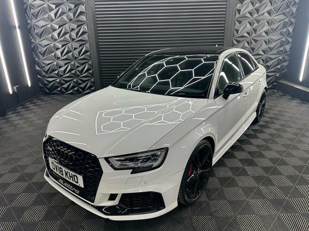 Audi RS3 Saloon 2.5 Tfsi S Tronic Quattro Euro 6 Ss OV18KHO White #6