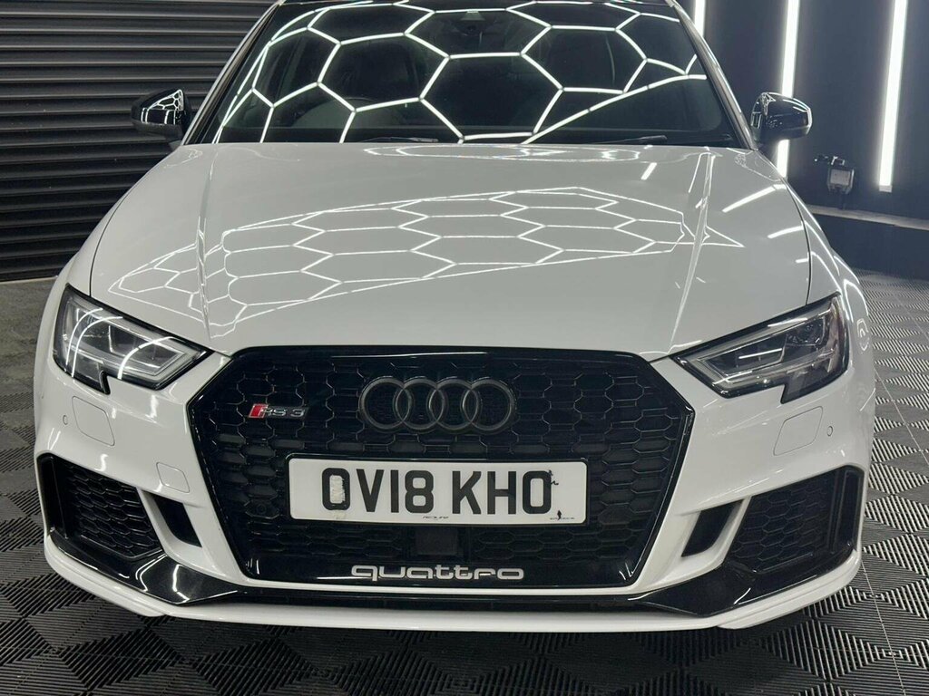 Audi RS3 Saloon 2.5 Tfsi S Tronic Quattro Euro 6 Ss White