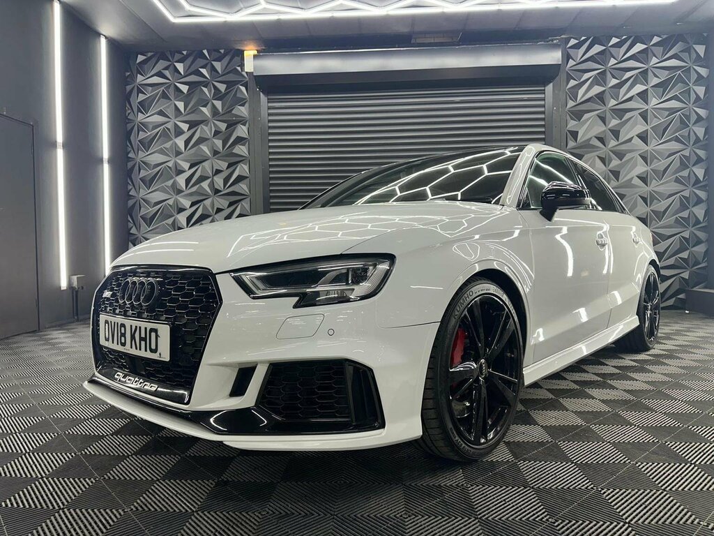 Audi RS3 Saloon 2.5 Tfsi S Tronic Quattro Euro 6 Ss OV18KHO White #2