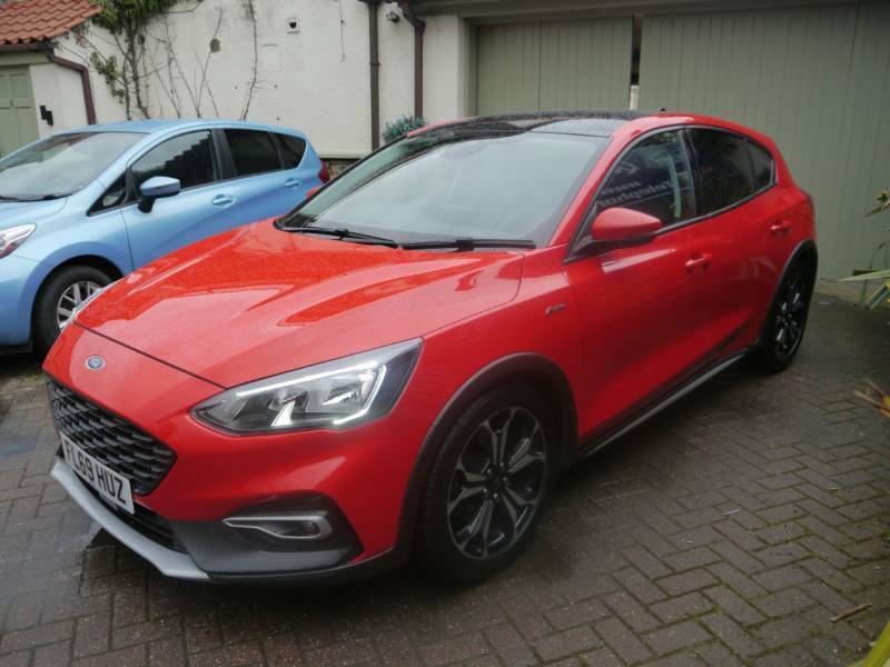 Ford Focus 1.0 Ecoboost 125 Active X - 2019 69 FL69HUZ Red #3
