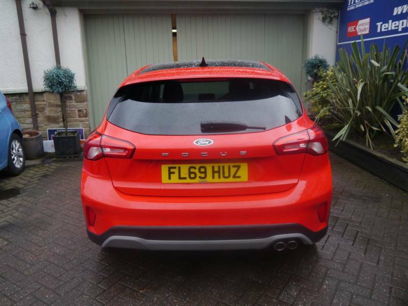 Ford Focus 1.0 Ecoboost 125 Active X - 2019 69 FL69HUZ Red #5
