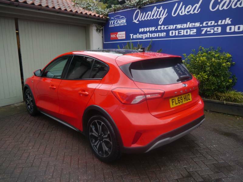 Ford Focus 1.0 Ecoboost 125 Active X - 2019 69 FL69HUZ Red #4