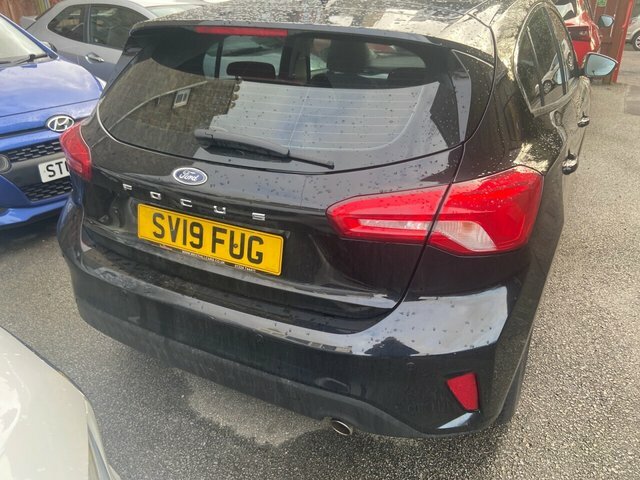 Ford Focus Ecoboost Zetec Hatchback SV19FUG Black #6