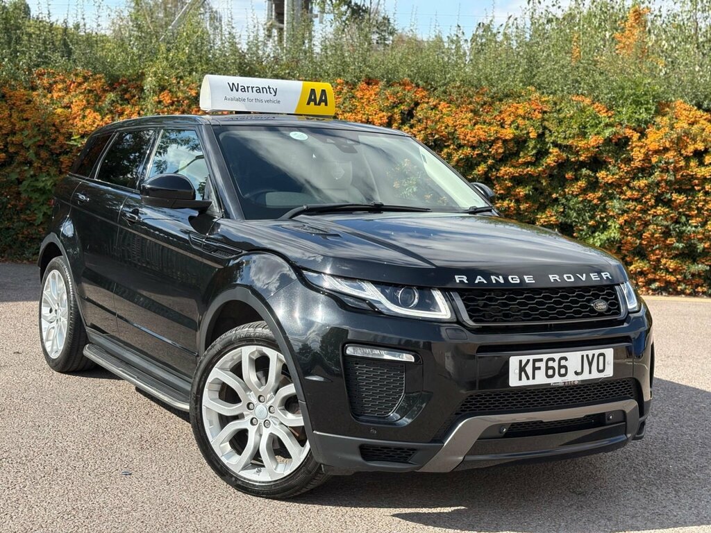 Land Rover Range Rover Evoque 2.0 Td4 Hse Dynamic 4Wd Euro 6 Ss KF66JYO Black