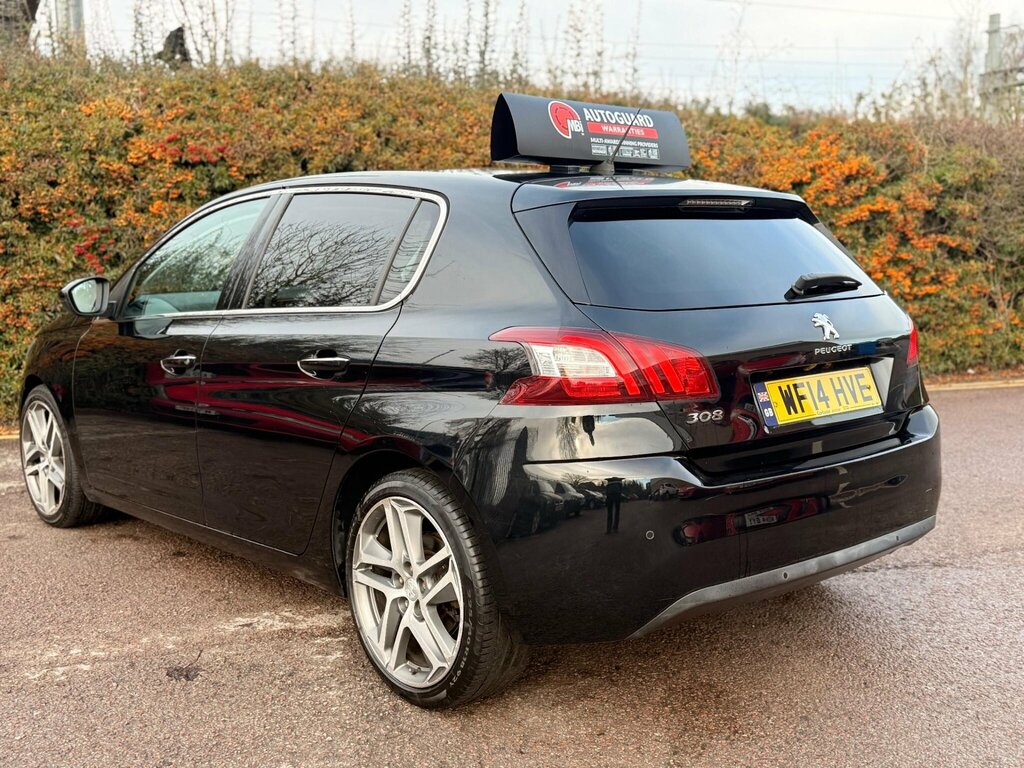 Peugeot 308 2.0 Bluehdi Feline Euro 6 Ss Black #4