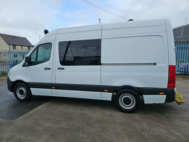 Mercedes-Benz Sprinter 2.1 314 Cdi Progressive Mwb Crewcab Welfare L2 H2 YB70UXD White #3