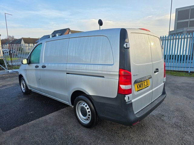Mercedes-Benz Vito 2.1 114 Cdi Bluetec Lwb Rwd L2 136 Bhp Euro 6 KM19EJU Silver #2
