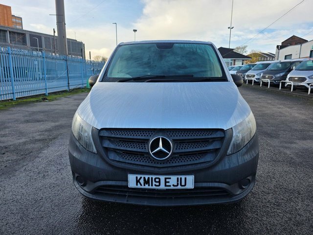 Mercedes-Benz Vito 2.1 114 Cdi Bluetec Lwb Rwd L2 136 Bhp Euro 6 KM19EJU Silver #4